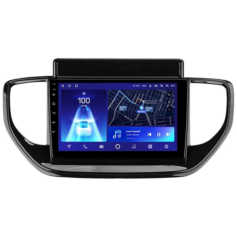 Штатна магнітола Teyes CC2 Plus для Hyundai Solaris 2 2020 - 2021 Android від компанії Мега Звук - фото 1