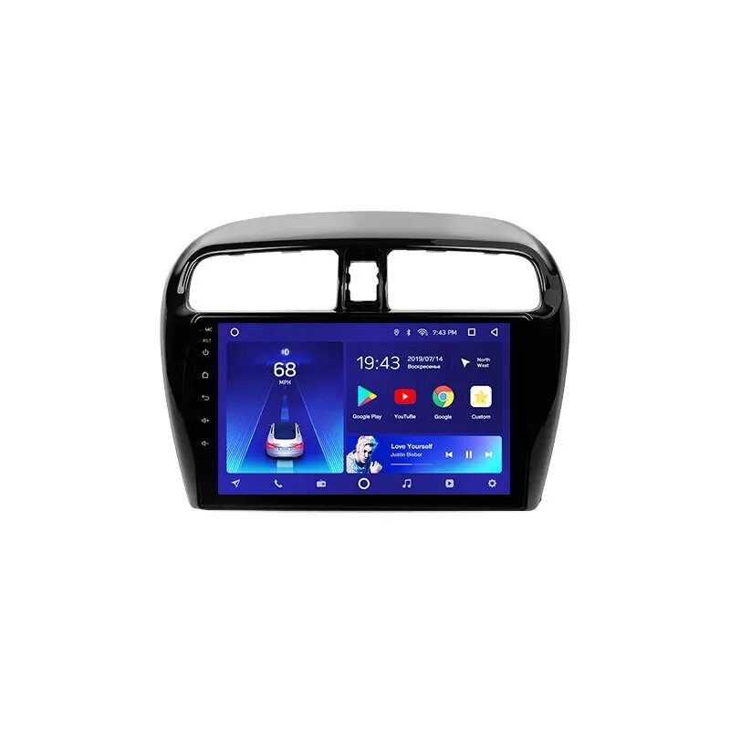 Штатна магнітола Teyes CC2 Plus для Mitsubishi Mirage 6 2012 - 2018 Android від компанії Мега Звук - фото 1