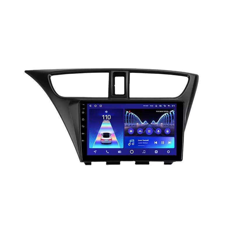 Штатна магнітола Teyes CC2L Plus 2/32 для Honda Civic 9 FK FB 2012 - 2017 Android від компанії Мега Звук - фото 1