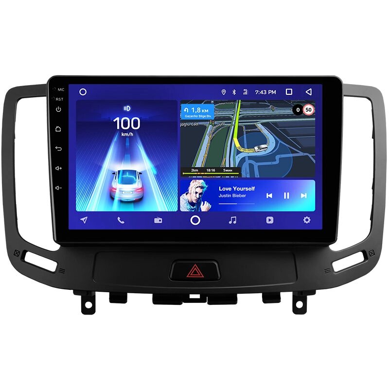 Штатна магнітола Teyes CC2L Plus 2/32 для Infiniti G4 G25 G35 G37 2006 - 2013 Android від компанії Мега Звук - фото 1