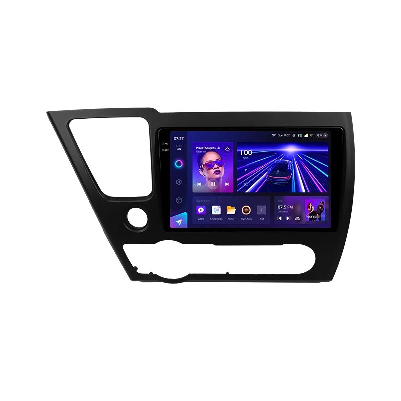 Штатна магнітола Teyes CC3 2k Круговий огляд 360° для Honda Civic 9 US EDITION 2013 - 2016 Android від компанії Мега Звук - фото 1