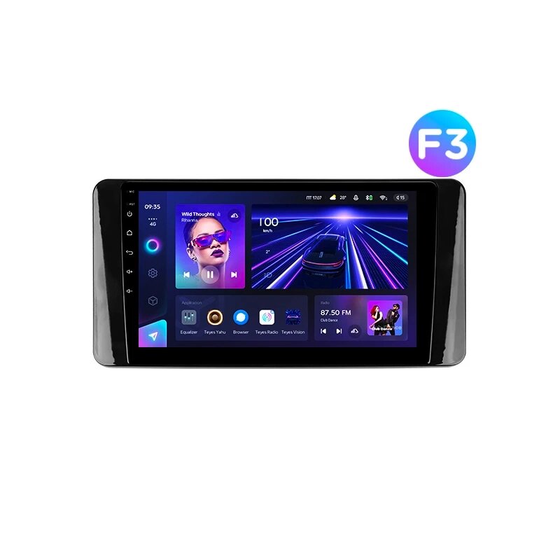 Штатна магнітола Teyes CC3 4+64G Wi-Fi+4G  Volkswagen Polo 6 Mk6   2020-2022  [F3] від компанії Мега Звук - фото 1