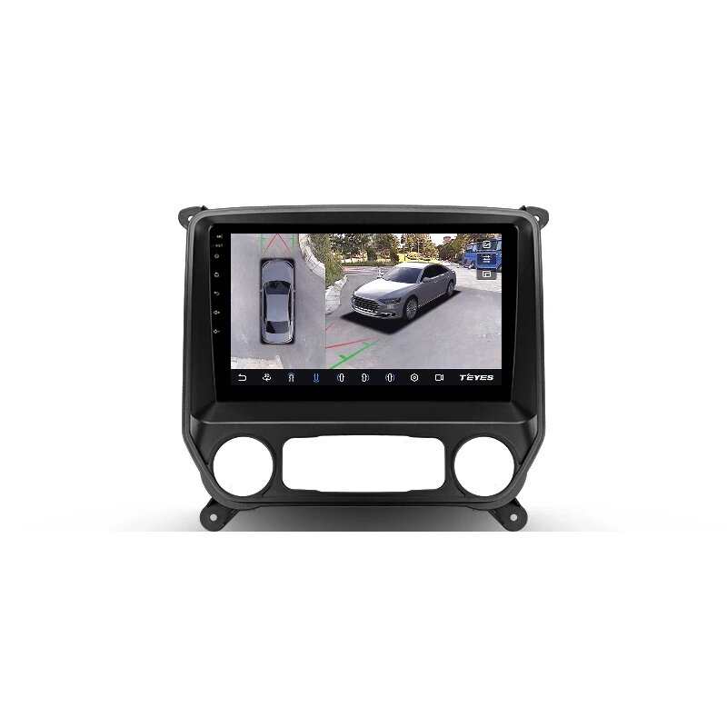 Штатна магнітола Teyes CC3 6+128G Wi-Fi+4G Круговий огляд 360°  Chevrolet Silverado 3  2013 - 2019 від компанії Мега Звук - фото 1