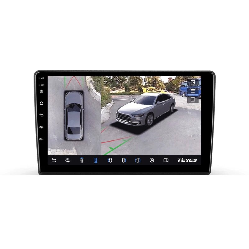 Штатна магнітола Teyes CC3 6+128G Wi-Fi+4G Круговий огляд 360°  Kia Ceed 2006-2012 від компанії Мега Звук - фото 1