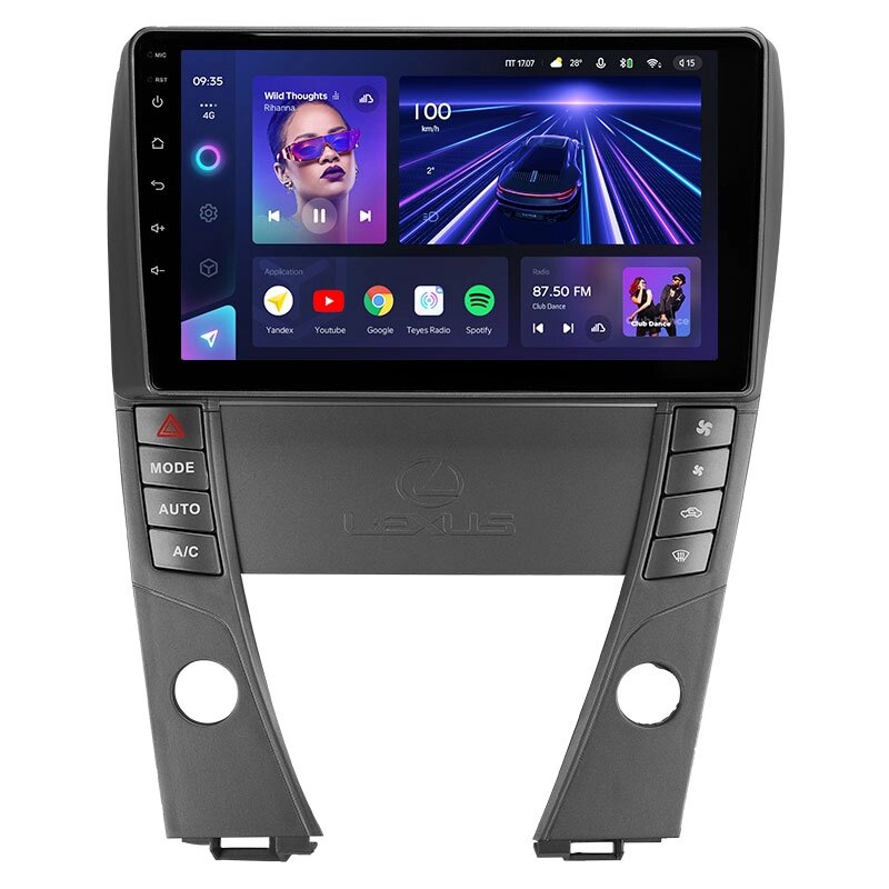 Штатна магнітола Teyes CC3 для Lexus ES350 5 V XV40 2006 - 2012 Android від компанії Мега Звук - фото 1