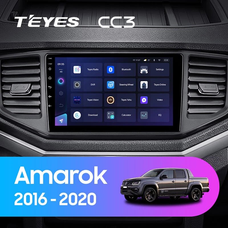 Штатна магнітола Teyes CC3 для Volkswagen Amarok 1 2016 - 2020 Android від компанії Мега Звук - фото 1