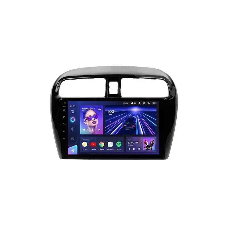 Штатна магнітола Teyes CC3 Круговий огляд 360° для Mitsubishi Mirage 6 2012 - 2018 Android від компанії Мега Звук - фото 1