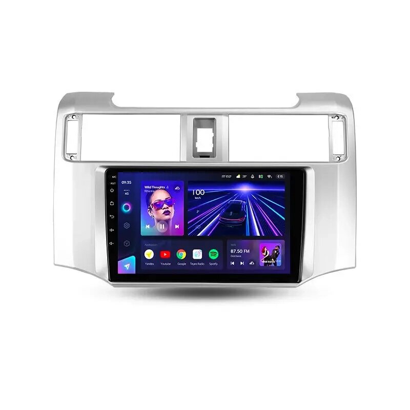 Штатна магнітола Teyes CC3 Круговий огляд 360° для Toyota 4Runner 5 N280 2009 - 2020 Android від компанії Мега Звук - фото 1