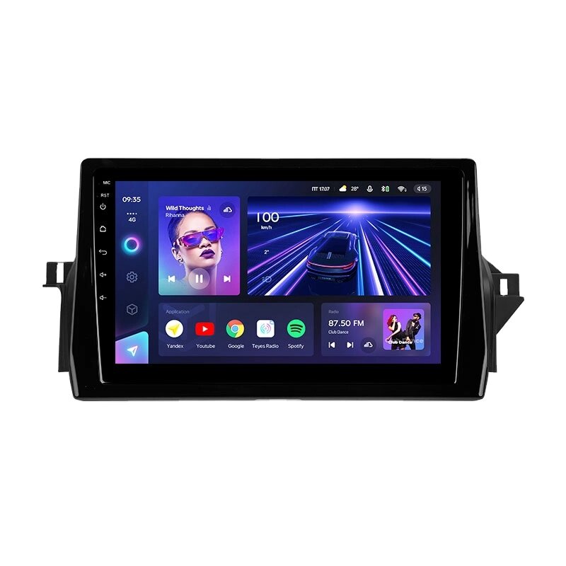 Штатна магнітола Teyes CC3 Круговий огляд 360° для Toyota Camry VIII 8 XV70 2020 - 2021 Android від компанії Мега Звук - фото 1