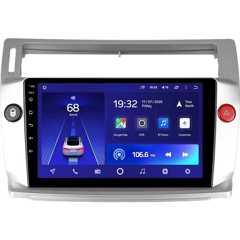 Штатна магнітола Teyes для Citroen C4 LA LC C-Triomphe C-Quatre 2004 - 2014 Android від компанії Мега Звук - фото 1