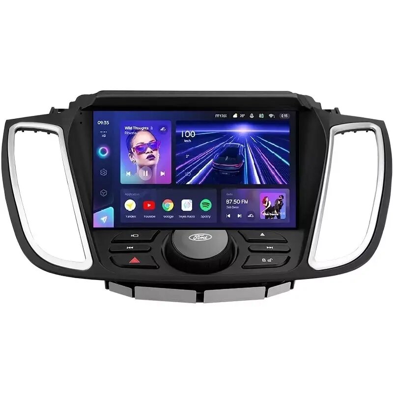 Штатна магнітола Teyes для Ford Kuga, Escape 3 2012 — 2019 Варіант В Android CC3 2K 3+32G Wi-Fi+4G Варіант B від компанії Мега Звук - фото 1