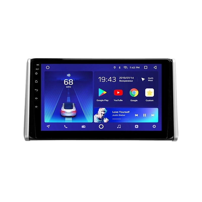 Штатна магнітола Teyes для Toyota RAV4 XA50 2018 - 2020 Android CC2 PLUS 6+128G Wi-Fi+4G від компанії Мега Звук - фото 1