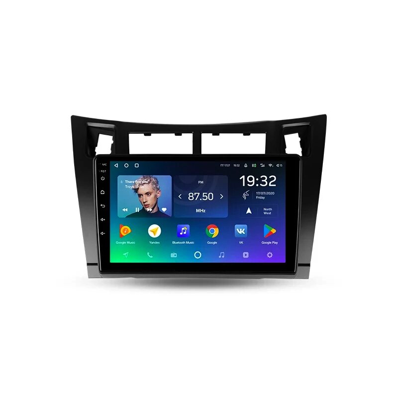 Штатна магнітола Teyes Spro Plus 4+32G Wi-Fi+4G  Toyota Yaris XP90 2005-2012 від компанії Мега Звук - фото 1