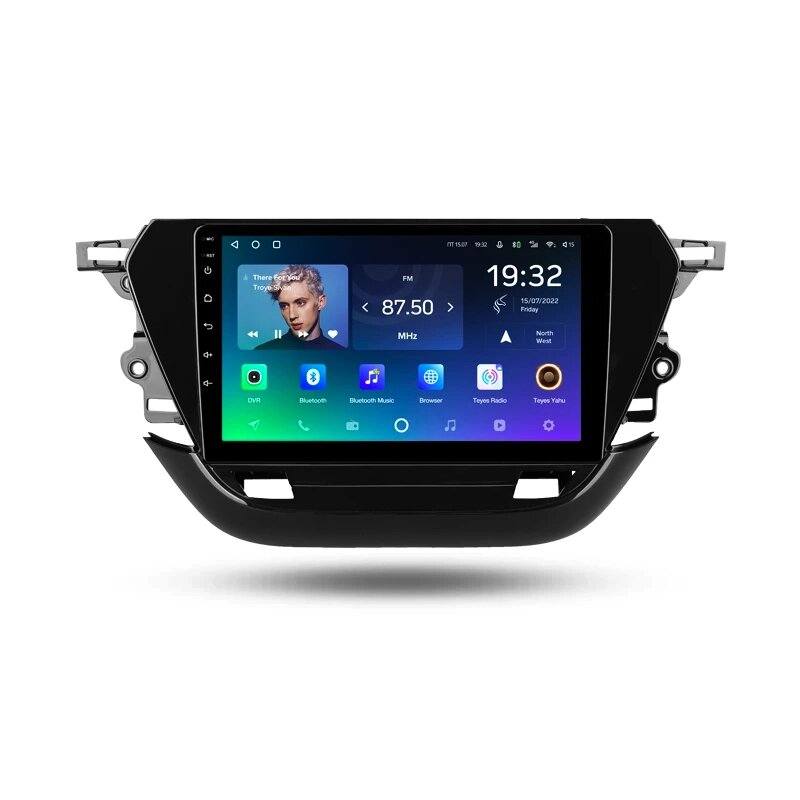 Штатна магнітола Teyes Spro Plus 4+64G Wi-Fi+4G  Opel Corsa F 2019-2023 від компанії Мега Звук - фото 1