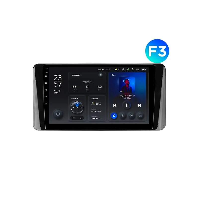 Штатна магнітола Teyes X1 2+32G Wi-Fi+4G Volkswagen Polo 6 Mk6   2020-2022  [F3] від компанії Мега Звук - фото 1