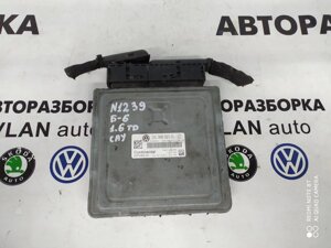 Блок управління двигуном VW Б6, 03L906023GL