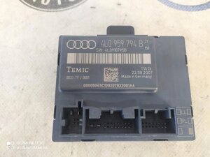 Блок керування склопідіймача (правий задній)4L0959794BQ 7AUDI