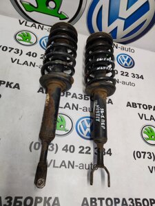 Амортизатор передній з пружиной в зборі (пара) (d-15mm) СуперБ 1Skoda