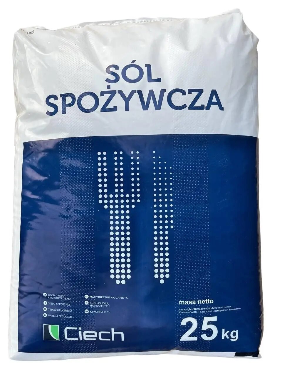 Сіль харчова Екстра від польського виробника Ciech від компанії ТОВ Біла Лінія + - фото 1