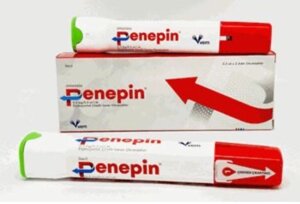 Епіпен 0,15мг/0,3мл,0,3мг/0,3мл 2шт (Epipen, Penepin)