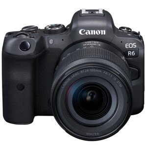 Бездзеркальний фотоапарат Canon EOS R6 kit (24-105mm) IS STM (4082C046)