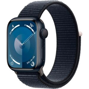 Смарт-годинник Apple Watch Series 9 GPS 41mm Midnight Aluminum Case w. Midnight Sport Loop (MR8Y3)