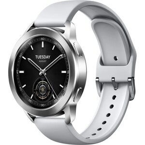 Смарт-годинник Xiaomi Watch S3 Silver (BHR7873GL)