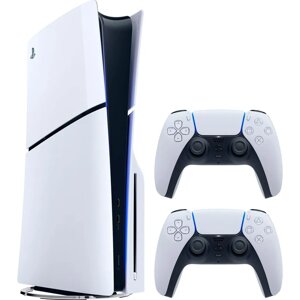 Стаціонарна ігрова приставка Sony PlayStation 5 Slim 1TB + DualSense Wireless Controller (1000042051/1000042053)