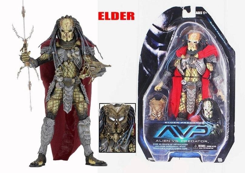 Хижник Predator Grand-Elder (AVP серія)! Раритет! від компанії TERRA-X - фото 1