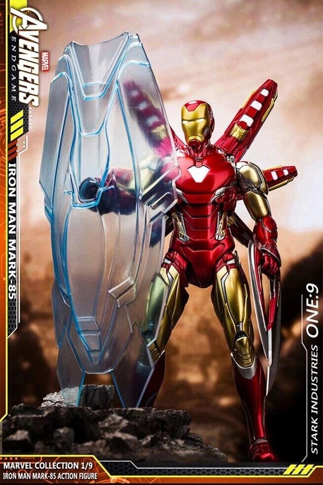 Залізна людина 85 (Iron Man 1/9 MK85) 30 см преміум від компанії TERRA-X - фото 1