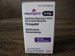 MOUNJARO Tirzepatide Мунжаро Мунджаро 5mg Тірзепатид (Німеччина) для схуднення