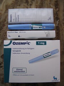 Оземпик 1mg Оземпік 4дози (Німеччина) семаглютид semaglutide для схуднення