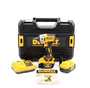 Потужний гайковерт DeWalt 36V 6AH безщітковий ударний гайковерт з двома акумуляторами, імпульсна зарядка + кейс.