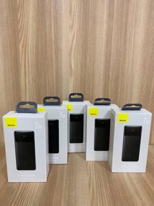 Потужний Повербанк Power Bank Baseus30000 15 W ОРИГІНАЛ Павербанк для роутера та планшета Басеус 30000тис+ кабіль