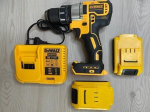 Ударний шуруповерт DeWALT з металевим патроном (32V, 6AH) електродрель акумуляторна шурупокрут на 2 АКБ