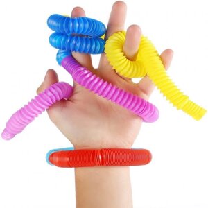 Pop Tube Іграшка - антистрес Поп Туб Різнокольорові Поп труби pop tubes