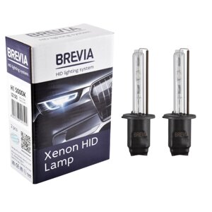 Ксенонова лампа Brevia H1 5000K, 85V, 35W P14.5s KET, 2шт