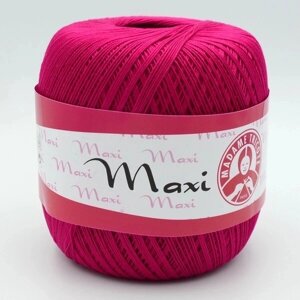 Пряжа Madame Tricote Maxi 6358 малиновий