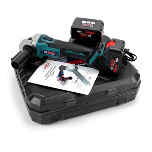 Акумуляторна болгарка Bosch GWX 48V-10C ( 48V,125 мм). УШМ Бош, кутова шліфмашина, турбинка