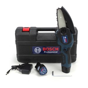 Акумуляторна міні пила Bosch UniversalChain 12 (12V, 3AH) АКБ гілкоріз Бош