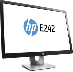 Б/В Монітор HP E242 діагональ екрану 24" роздільна здатність 1920x1200 IPS VGA HDMI DP клас A