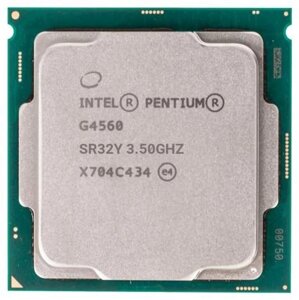 Процесор Intel Pentium G4560 3.5GHz (3MB, Kaby Lake,54W,S1151) Tray (CM8067702867064)+ кулер