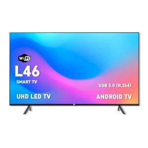 Телевізор безрамковий TV Xiaomi Led TV L46 I Android 13.0 I Wi-Fi I Smart I USB 3.0