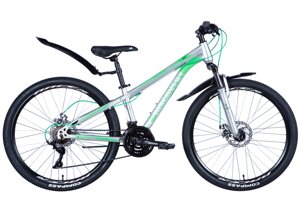 Велосипед ST 26" Discovery TREK DD FR рама-13" срiблястий 2024