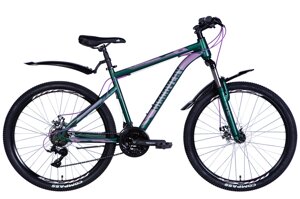 Велосипед ST 26" Discovery TREK DD FR рама-18" зелений (матовий) 2024