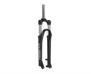 Вилка 27.5 hydraulic lock out алюміній 1-1/8 rod-260 б/різьб. travel-100mm disc чорний SUNTOUR