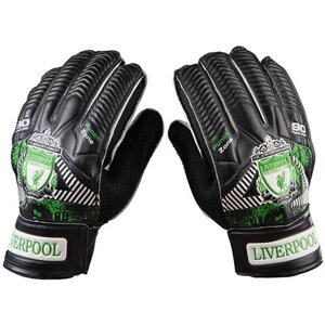 Воротарські рукавички Latex Foam REALMADRID, чорно-білий, розміри 6-7