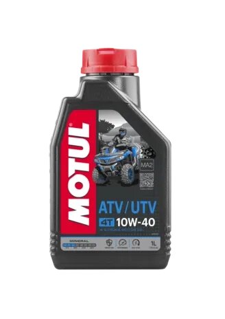 ATV UTV 4T 10W-40 мінеральна олія для квадроциклу MOTUL (4л.) від компанії Купуй чи бери у прокат - фото 1