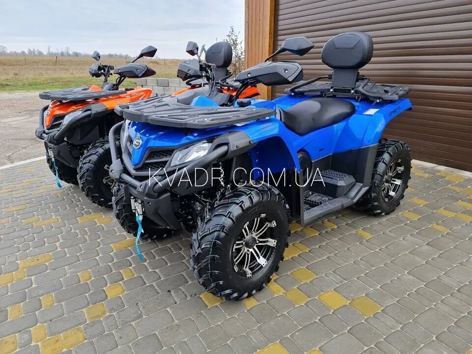 Квадроцикл купити CFMOTO 450l max EPS 2022 injected blue від компанії Купуй чи бери у прокат - фото 1