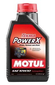 Олія напівсинтетична для генераторів TEKMA POWER X 10W30, 1л. MOTUL 111573